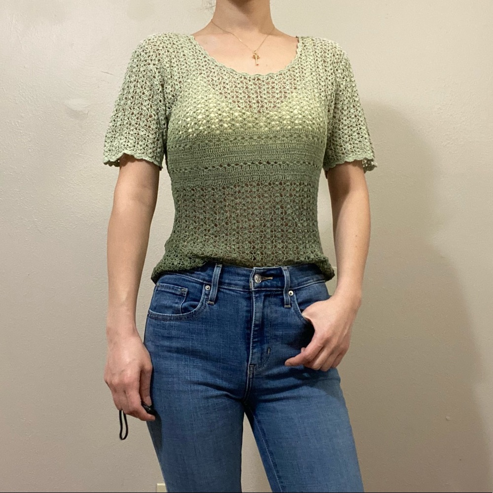 One of a kind Crochet top
